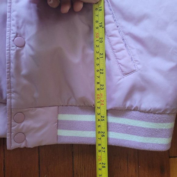 TNA Lavender Stadium Jacket, sz Large - Picture 7 of 13